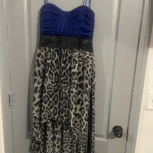 Roberta Bridal Elegant Blue Gown